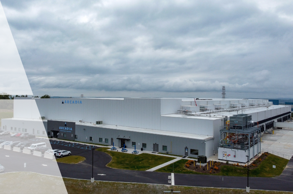 Arcadia Cold Hazleton cold storage facility in Pennsylvania serving Northeast distribution
