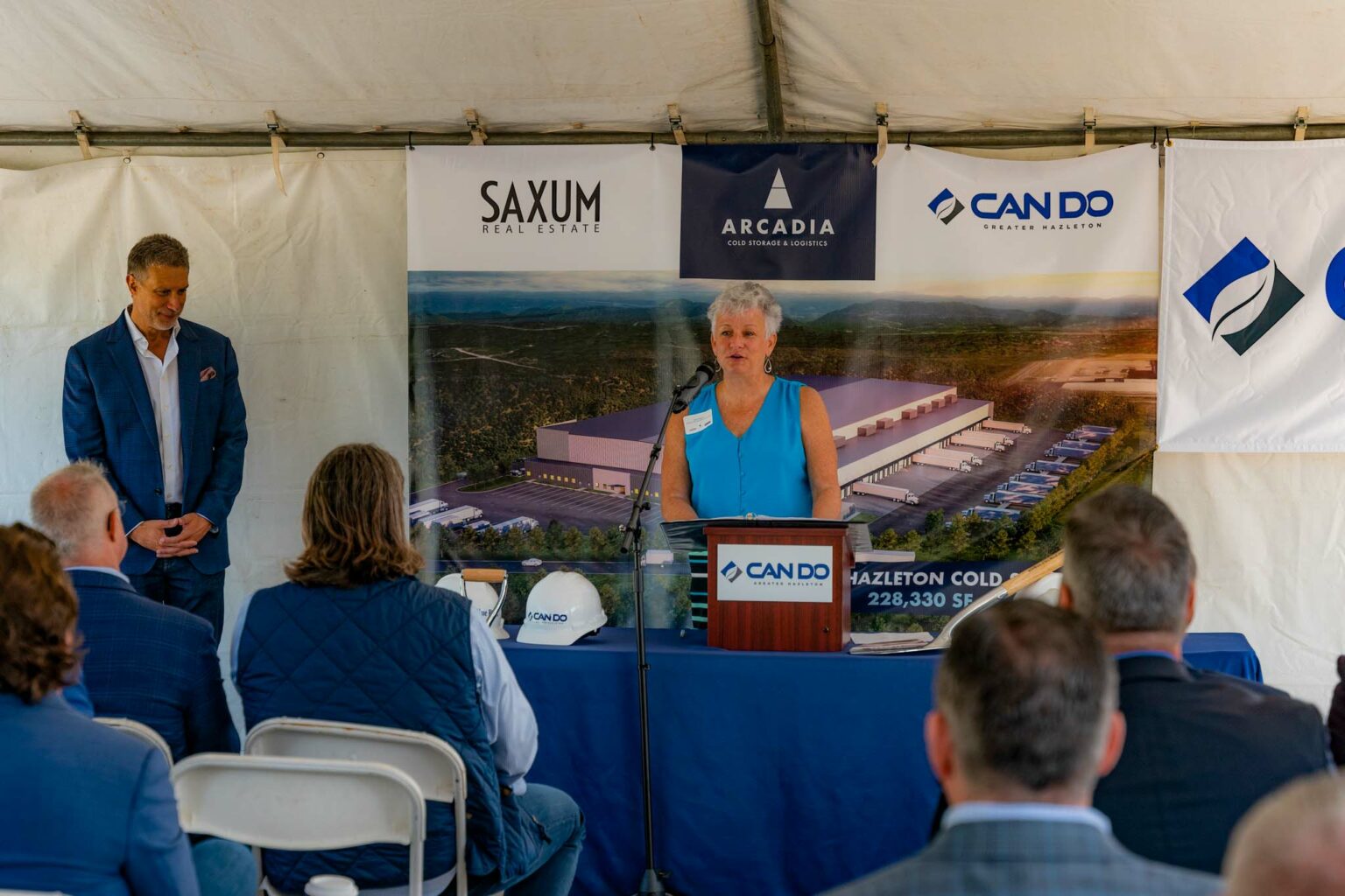 Hazleton Cold Storage Groundbreaking Arcadia Cold Storage & Logistics